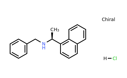 CAS 163831-66-1 | (S)-N-Benzyl-1-(naphthalen-1-yl)ethanamine hydrochloride