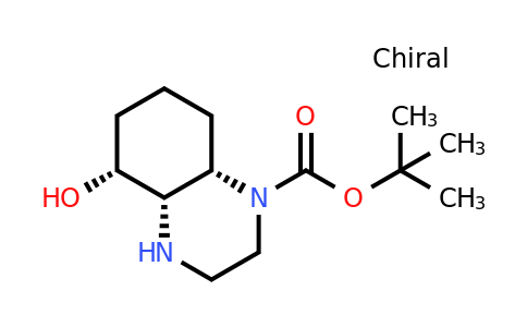 CAS 1638419-82-5 | tert-butyl (4aS,5R,8aS)-5-hydroxy-decahydroquinoxaline-1-carboxylate