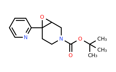 CAS 1638529-40-4 | tert-Butyl 6-(pyridin-2-yl)-7-oxa-3-azabicyclo[4.1.0]heptane-3-carboxylate