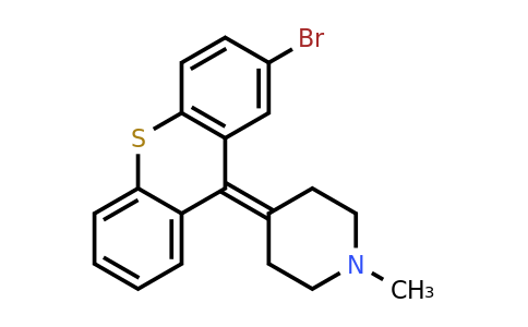 CAS 16386-67-7 | 4-(2-Bromo-9H-thioxanthen-9-ylidene)-1-methylpiperidine