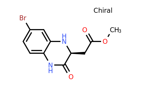 CAS 1638604-45-1 | (S)-Methyl 2-(7-bromo-3-oxo-1,2,3,4-tetrahydroquinoxalin-2-yl)acetate