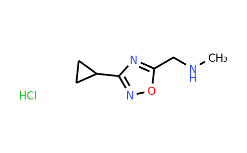 CAS 1638612-73-3 | 1-(3-cyclopropyl-1,2,4-oxadiazol-5-yl)-N-methylmethanamine hydrochloride