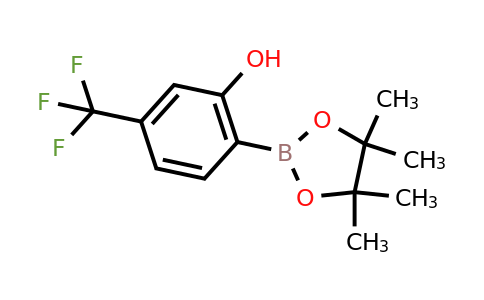 CAS 1638624-76-6 | 2-(4,4,5,5-Tetramethyl-1,3,2-dioxaborolan-2-YL)-5-(trifluoromethyl)phenol