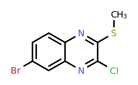 CAS 1638735-35-9 | 6-bromo-3-chloro-2-(methylsulfanyl)quinoxaline