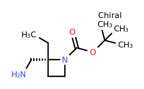 CAS 1638743-99-3 | (R)-tert-Butyl 2-(aminomethyl)-2-ethylazetidine-1-carboxylate