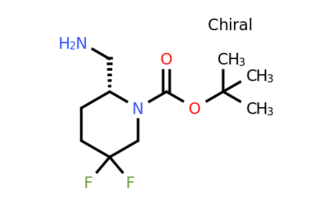 CAS 1638744-01-0 | tert-butyl (2R)-2-(aminomethyl)-5,5-difluoropiperidine-1-carboxylate