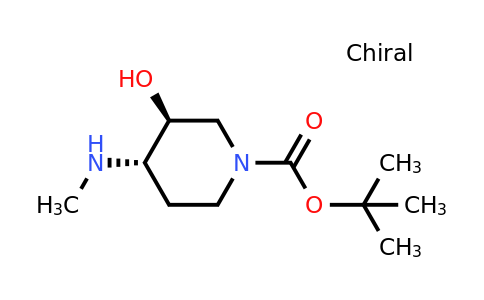 CAS 1638744-16-7 | tert-butyl (3S,4S)-3-hydroxy-4-(methylamino)piperidine-1-carboxylate