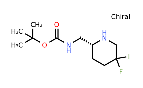 CAS 1638744-23-6 | tert-butyl N-{[(2R)-5,5-difluoropiperidin-2-yl]methyl}carbamate