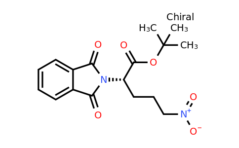 CAS 1638744-28-1 | tert-butyl (2S)-2-(1,3-dioxo-2,3-dihydro-1H-isoindol-2-yl)-5-nitropentanoate