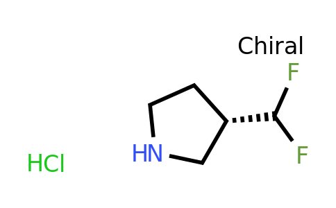 CAS 1638744-40-7 | (3S)-3-(difluoromethyl)pyrrolidine hydrochloride