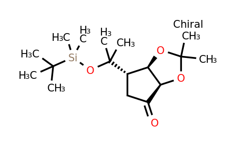 CAS 1638744-41-8 | (3aR,6S,6aR)-6-{2-[(tert-butyldimethylsilyl)oxy]propan-2-yl}-2,2-dimethyl-hexahydrocyclopenta[d][1,3]dioxol-4-one