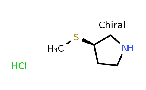 CAS 1638744-47-4 | (3R)-3-(methylsulfanyl)pyrrolidine hydrochloride