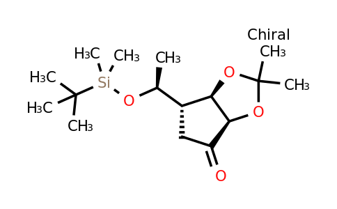 CAS 1638744-51-0 | (3aR,6S,6aR)-6-[(1S)-1-[(tert-butyldimethylsilyl)oxy]ethyl]-2,2-dimethyl-hexahydrocyclopenta[d][1,3]dioxol-4-one