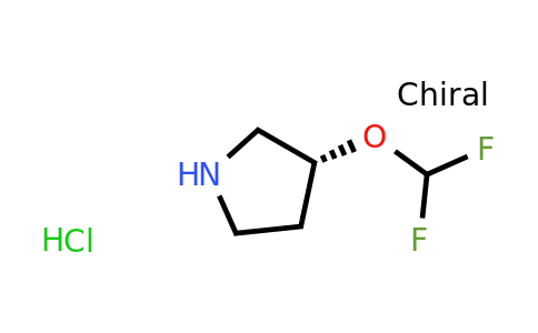 CAS 1638744-53-2 | (3R)-3-(difluoromethoxy)pyrrolidine hydrochloride