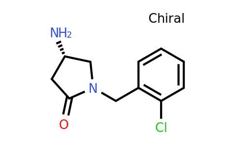 CAS 1638744-58-7 | (4S)-4-amino-1-[(2-chlorophenyl)methyl]pyrrolidin-2-one