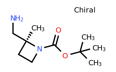 CAS 1638744-59-8 | (S)-tert-Butyl 2-(aminomethyl)-2-methylazetidine-1-carboxylate