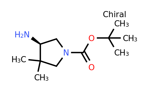 CAS 1638744-66-7 | tert-butyl (4R)-4-amino-3,3-dimethylpyrrolidine-1-carboxylate