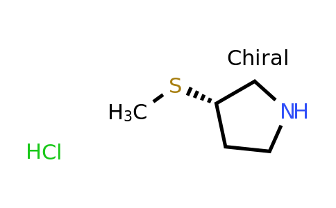 CAS 1638744-70-3 | (3S)-3-(methylsulfanyl)pyrrolidine hydrochloride