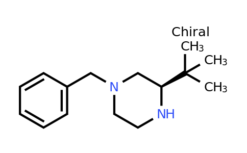 CAS 1638744-90-7 | (3R)-1-benzyl-3-tert-butylpiperazine