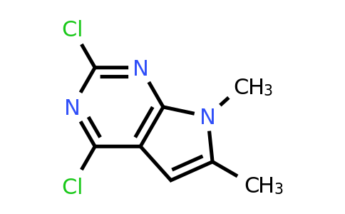 CAS 1638759-50-8 | 2,4-dichloro-6,7-dimethyl-7H-pyrrolo[2,3-d]pyrimidine