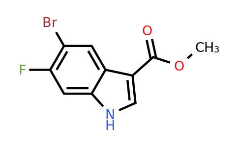 CAS 1638759-63-3 | methyl 5-bromo-6-fluoro-1H-indole-3-carboxylate