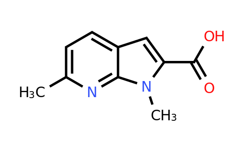 CAS 1638759-65-5 | 1,6-dimethyl-1H-pyrrolo[2,3-b]pyridine-2-carboxylic acid