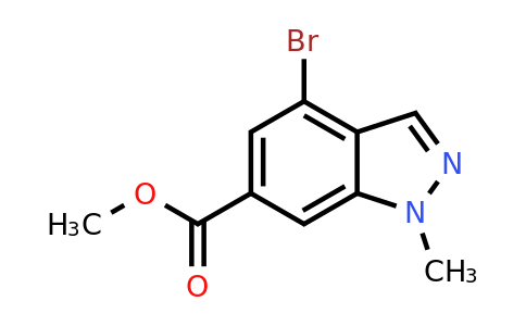 CAS 1638759-79-1 | methyl 4-bromo-1-methyl-1H-indazole-6-carboxylate