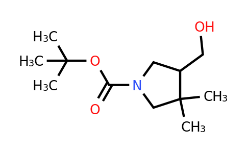 CAS 1638759-94-0 | tert-butyl 4-(hydroxymethyl)-3,3-dimethylpyrrolidine-1-carboxylate