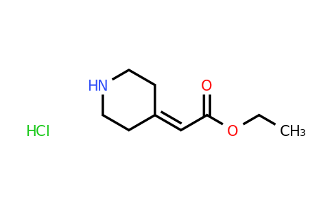 CAS 1638759-96-2 | ethyl 2-(piperidin-4-ylidene)acetate hydrochloride