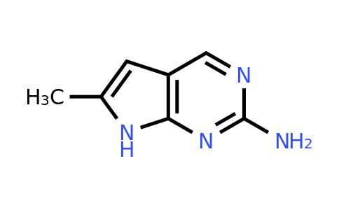 CAS 1638760-18-5 | 6-methyl-7H-pyrrolo[2,3-d]pyrimidin-2-amine