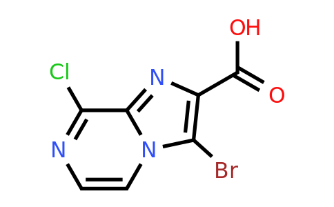 CAS 1638760-40-3 | 3-bromo-8-chloroimidazo[1,2-a]pyrazine-2-carboxylic acid