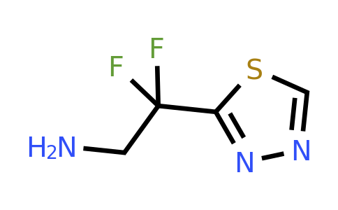 CAS 1638760-49-2 | 2,2-difluoro-2-(1,3,4-thiadiazol-2-yl)ethan-1-amine