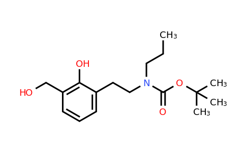 CAS 1638760-55-0 | tert-butyl n-proyl-n-{2-[2-hydroxy-3-(hydroxymethyl)phenyl]ethyl}carbamate