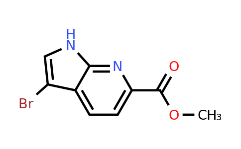 methyl 3-bromo-1H-pyrrolo[2,3-b]pyridine-6-carboxylate