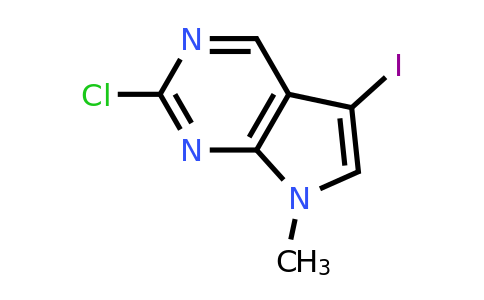 CAS 1638760-71-0 | 2-chloro-5-iodo-7-methyl-7H-pyrrolo[2,3-d]pyrimidine