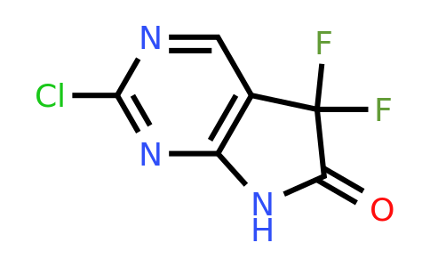 CAS 1638761-02-0 | 2-chloro-5,5-difluoro-5H,6H,7H-pyrrolo[2,3-d]pyrimidin-6-one