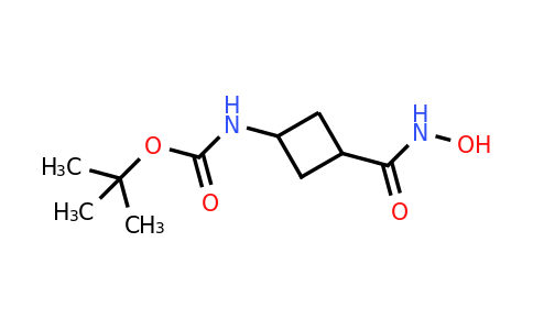 CAS 1638761-12-2 | tert-butyl N-[3-(hydroxycarbamoyl)cyclobutyl]carbamate