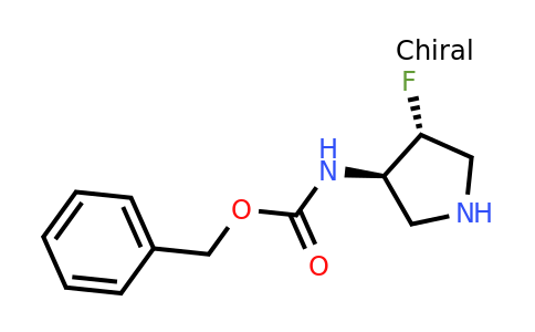 CAS 1638761-20-2 | trans-3-(cbz-amino)-4-fluoropyrrolidine