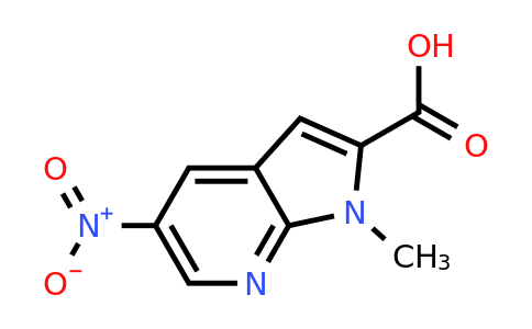 CAS 1638761-22-4 | 1-methyl-5-nitro-1H-pyrrolo[2,3-b]pyridine-2-carboxylic acid