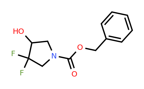 CAS 1638761-26-8 | benzyl 3,3-difluoro-4-hydroxypyrrolidine-1-carboxylate