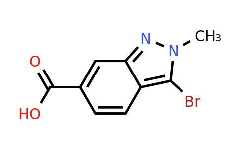 CAS 1638761-43-9 | 3-bromo-2-methyl-2H-indazole-6-carboxylic acid