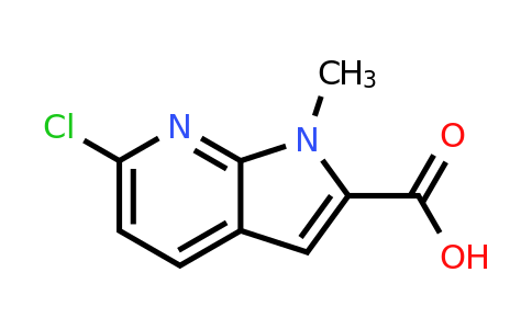 CAS 1638761-47-3 | 6-chloro-1-methyl-1H-pyrrolo[2,3-b]pyridine-2-carboxylic acid