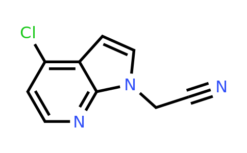 CAS 1638763-29-7 | 2-{4-chloro-1H-pyrrolo[2,3-b]pyridin-1-yl}acetonitrile