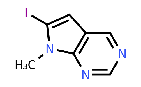 CAS 1638763-31-1 | 6-iodo-7-methyl-7H-pyrrolo[2,3-d]pyrimidine