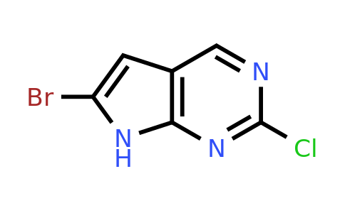 CAS 1638763-34-4 | 6-bromo-2-chloro-7H-pyrrolo[2,3-d]pyrimidine