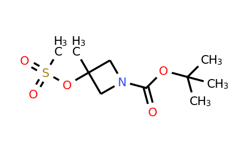CAS 1638763-39-9 | tert-butyl 3-(methanesulfonyloxy)-3-methylazetidine-1-carboxylate