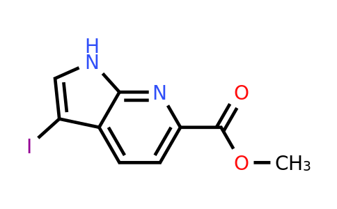 CAS 1638763-49-1 | methyl 3-iodo-1H-pyrrolo[2,3-b]pyridine-6-carboxylate
