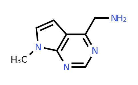 CAS 1638763-55-9 | {7-methyl-7H-pyrrolo[2,3-d]pyrimidin-4-yl}methanamine