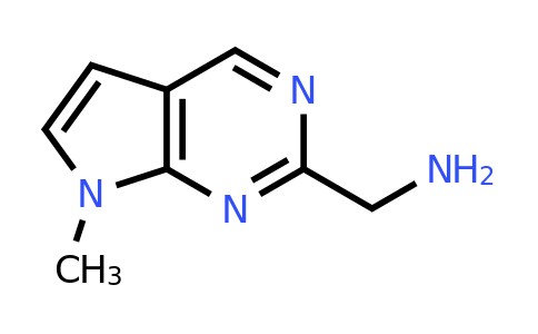 CAS 1638763-61-7 | {7-methyl-7H-pyrrolo[2,3-d]pyrimidin-2-yl}methanamine