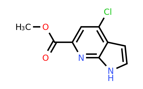 CAS 1638763-95-7 | methyl 4-chloro-1H-pyrrolo[2,3-b]pyridine-6-carboxylate